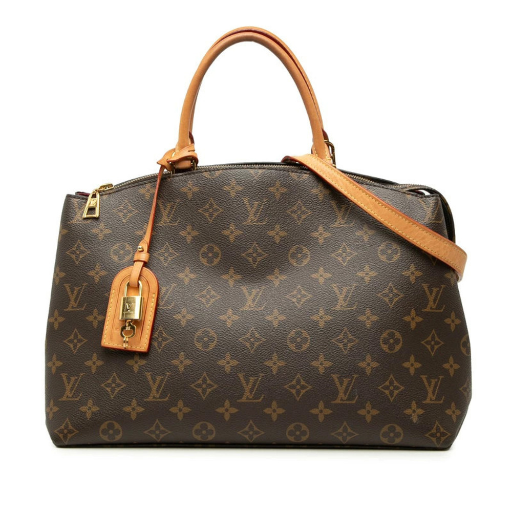 Louis Vuitton Monogram Grand Palais 2way Shoulder Bag Brown Leather